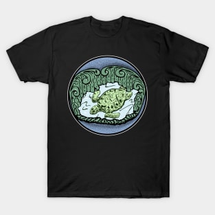 Turtle sea weed kelp T-Shirt